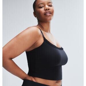 Savage X Fenty Snug‎ Hug Sleep Cami, Black Caviar, Size 1X, NWT